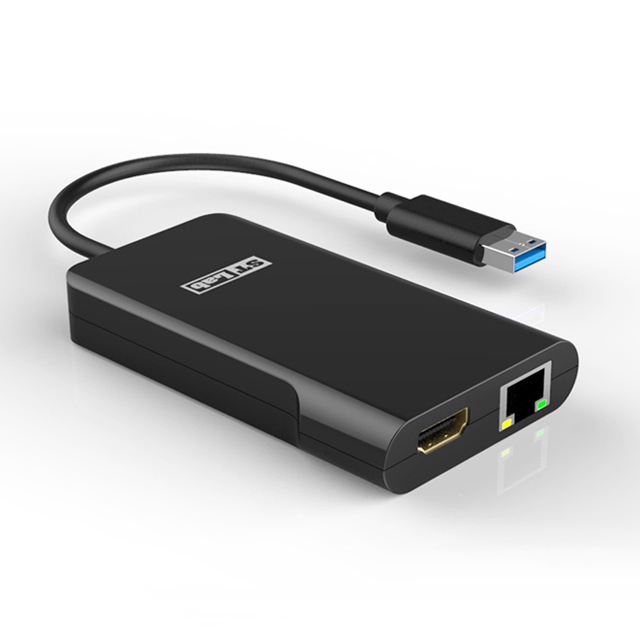 U-1030 USB 3.0 Mini Dock (HDMI™ + LAN + Hub)
