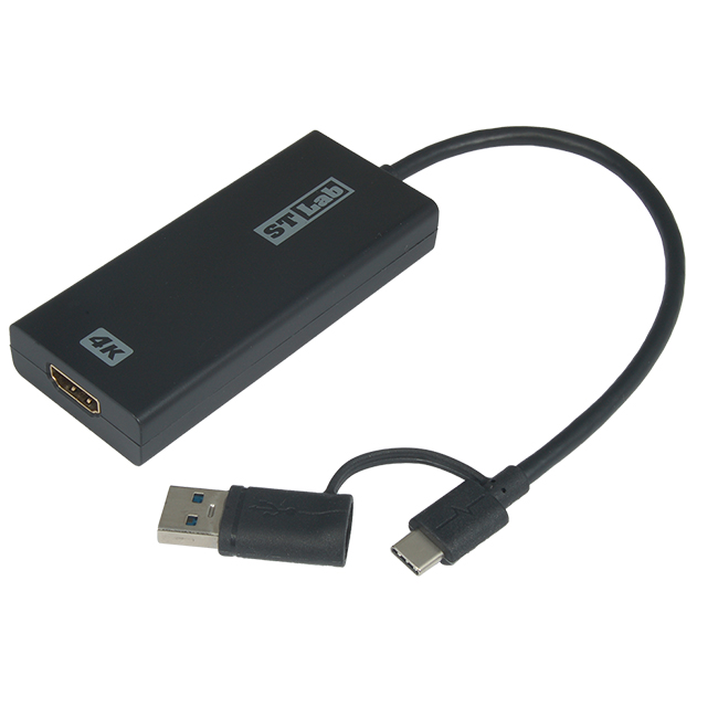 U-1391 USB-C/USB-A Hybrid HDMI™ 4K Adapter