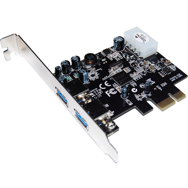 U-511 USB 3.0 2-Port PCI Express Card