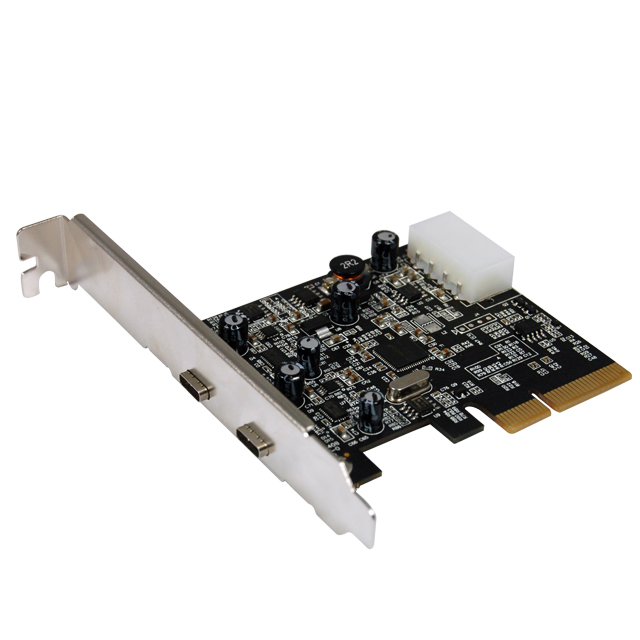 U-1430 PCIe 2 Ports USB 3.1 Gen2 Host Adapter