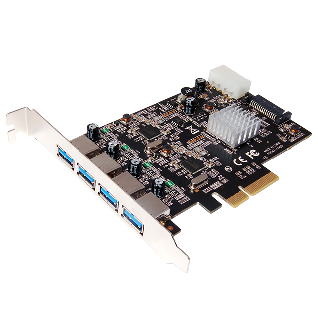 U-1600 PCIe Dual Core USB3.1 4-Port Card