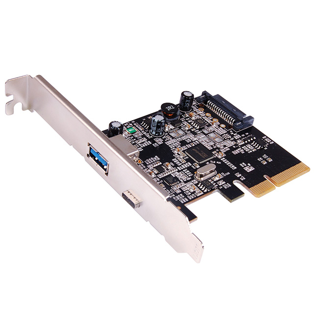 U-1630 PCIe USB3.1 2-Port Card (1A+1C)