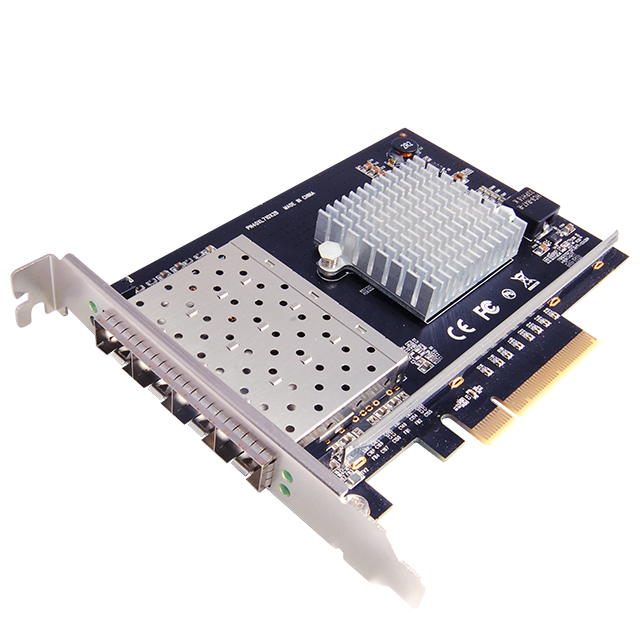 N-460 PCIe 4-Port 10G SFP+ Network Controller Card