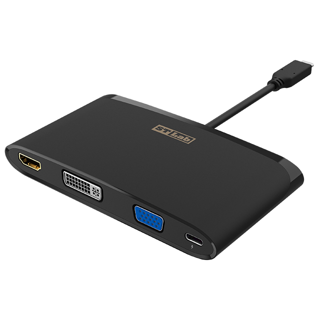 U-2180 USB 3.2 Type-C Multi-Display Adapter w/ PD