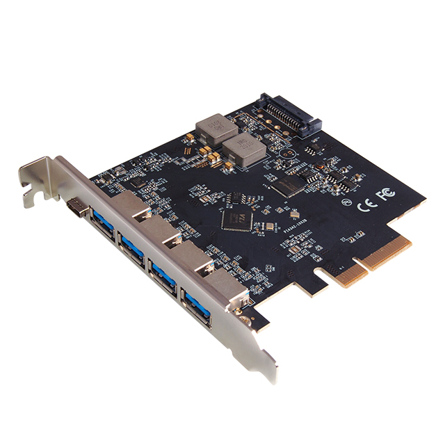 U-2300 PCIe 5 Ports USB 10Gbps Host Adapter(4A+1C)